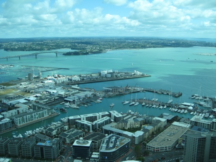 10 Sky Tower View - Auckland Harbour